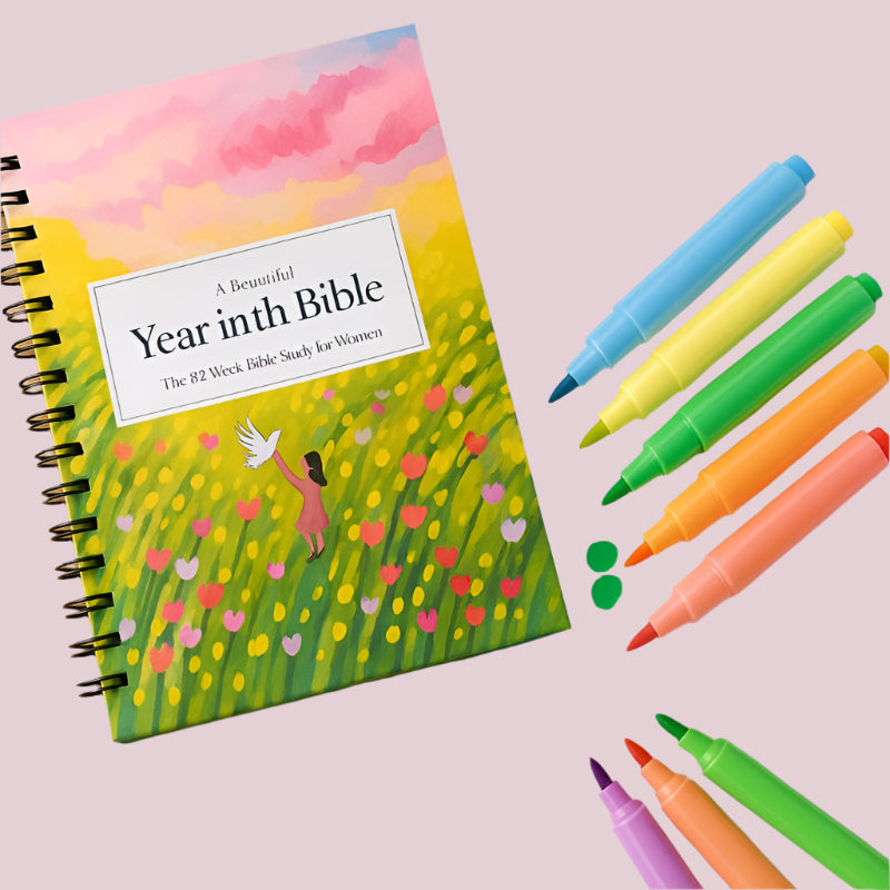 A Beautiful Year in the Bible + Free Highlighter Set