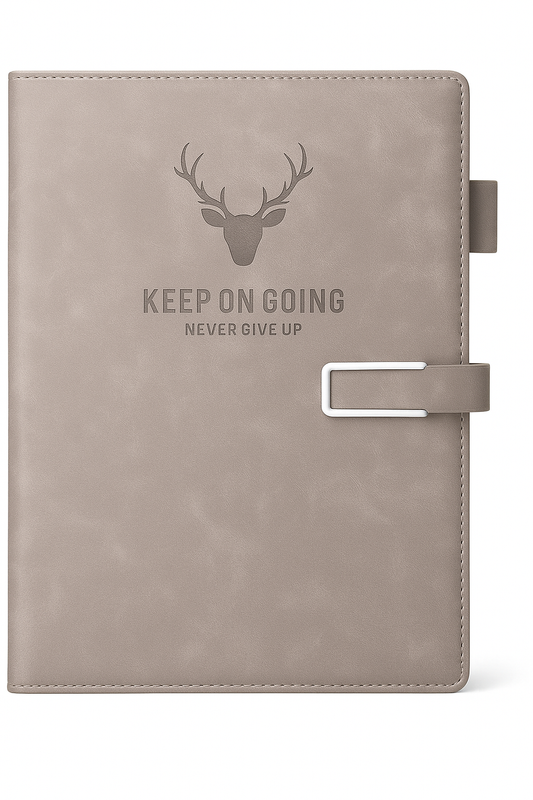 'Keep Going' Journal + Free Highlighter Set
