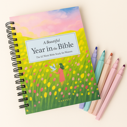 A Beautiful Year in the  Bible + Free Highlighter Set